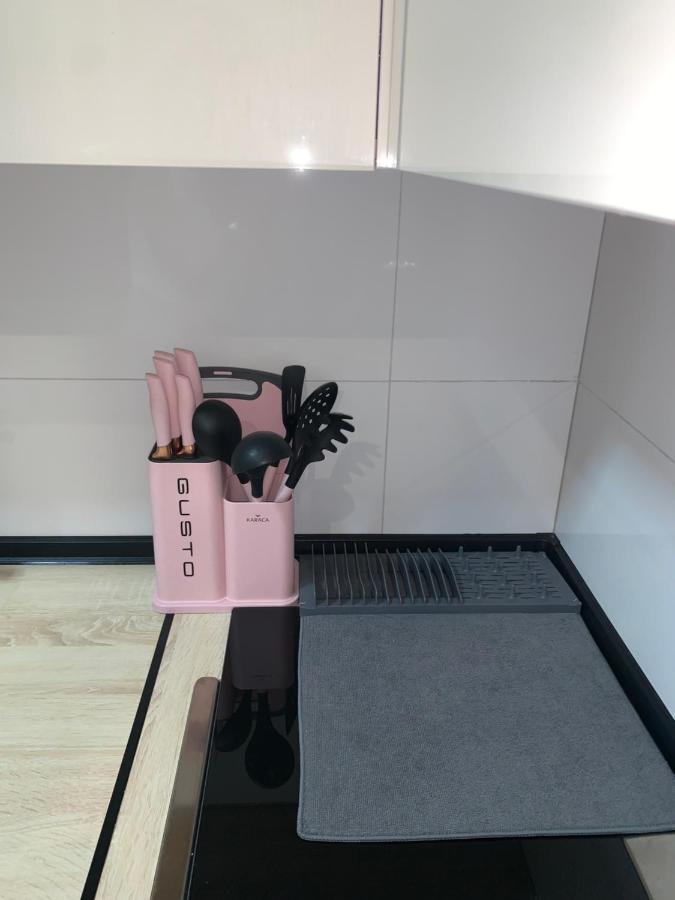 Pink Modern Apartment 스코페 외부 사진