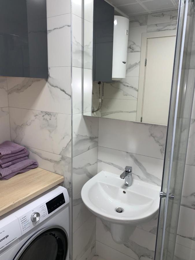 Pink Modern Apartment 스코페 외부 사진